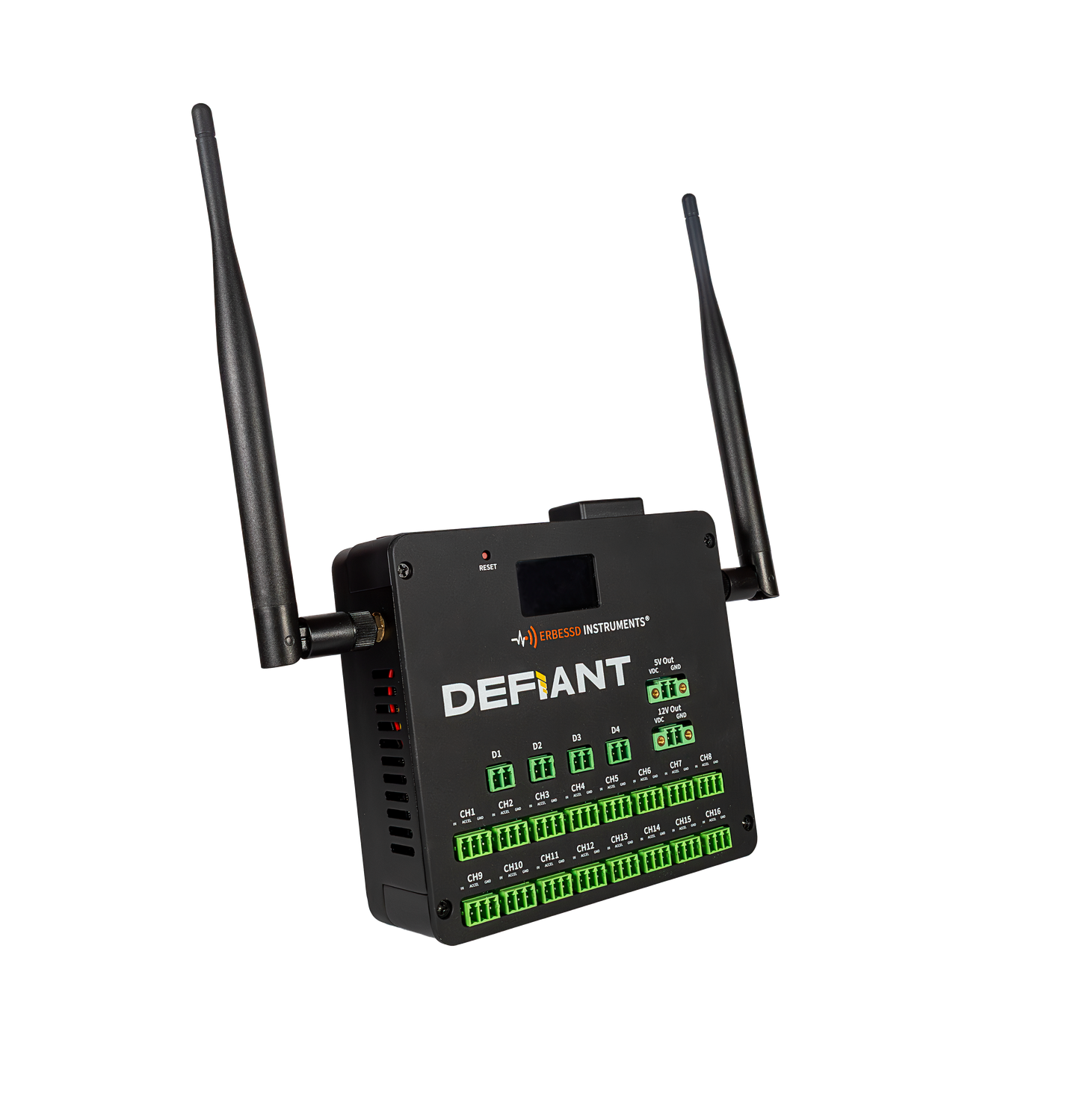 Real-time Data Acquisition Continuous Monitoring 16-Channel Multiparameter System for Vibration Analysis and Condition Monitoring