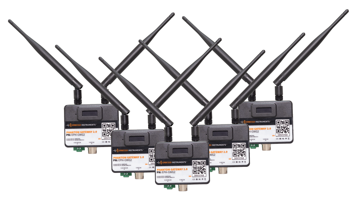 Receptor para Sensores Inalámbricos de Monitoreo de Condición – Phantom Gateway 2.0
