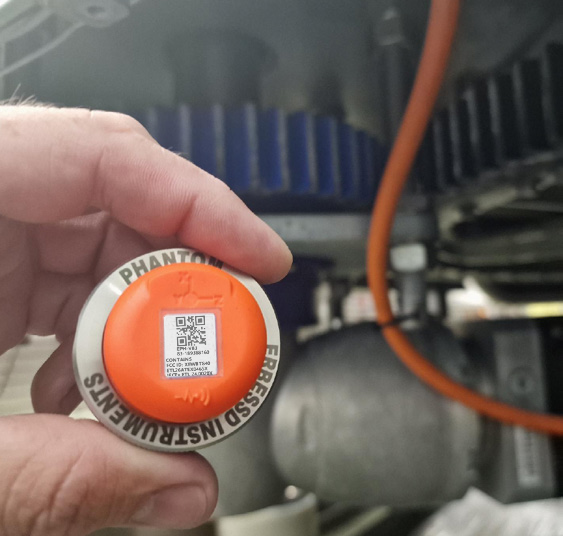 Acelerómetro triaxial inalámbrico de alto rango y ultra bajo ruido para sensor de monitoreo de condición - Phantom Expert Gen 4