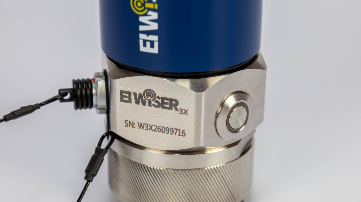 Wireless Triaxial Accelerometer for Vibration Analysis and balancing WiSER 3X