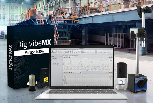 Portable 1 Axis Wireless Vibration Analyzer - DigivibeMX M20 (EI-WiSER)