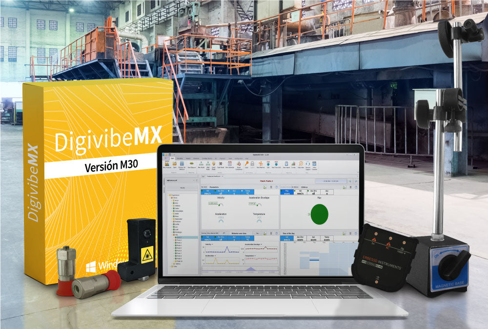 Dynamic Balancer Portable Wired Dynamic Balancer & Vibration Analyzer - DigivibeMX M30 ...