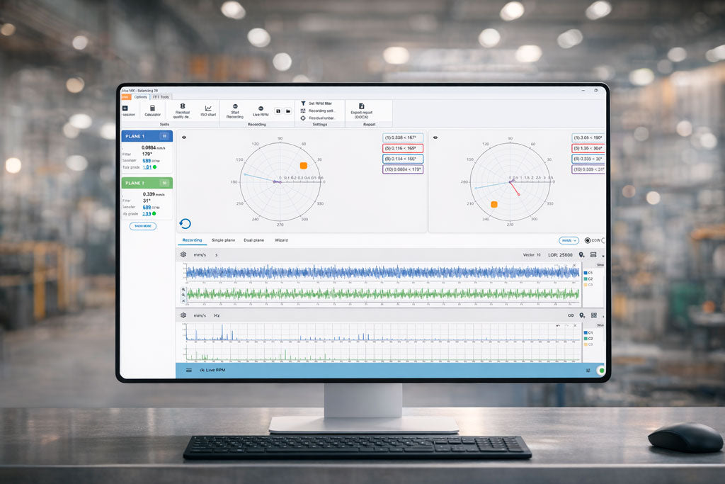 DigivibeMX® Balance 26 — Dynamic Balancing Software